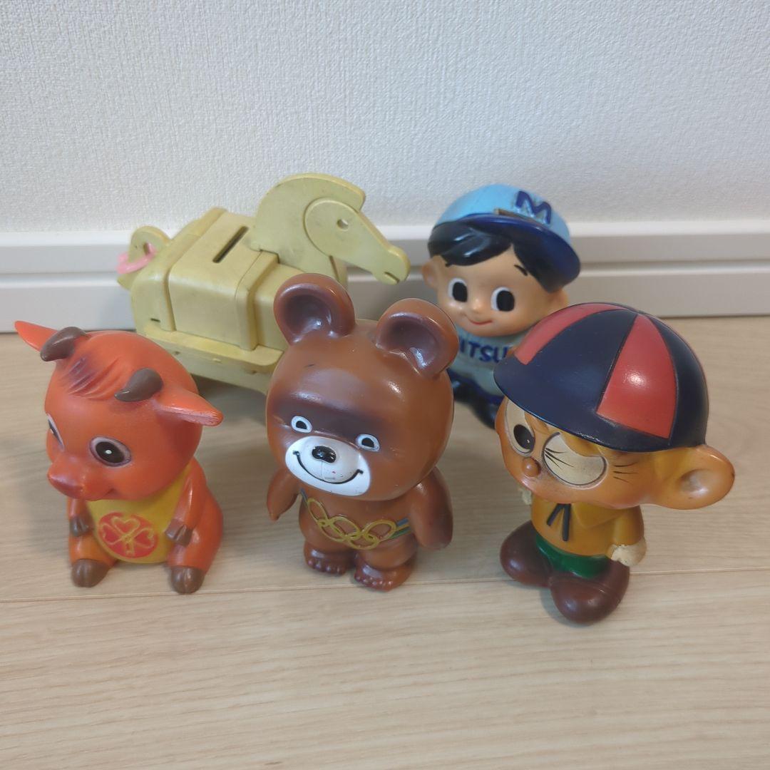 【超希少】非売品　昭和レトロ　ソフビセット　５９体