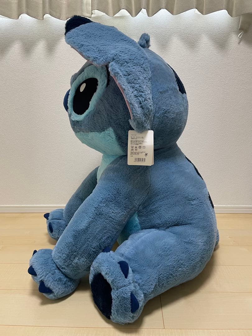 コストコ スティッチ 特大ぬいぐるみ ブランケット付き 未使用品