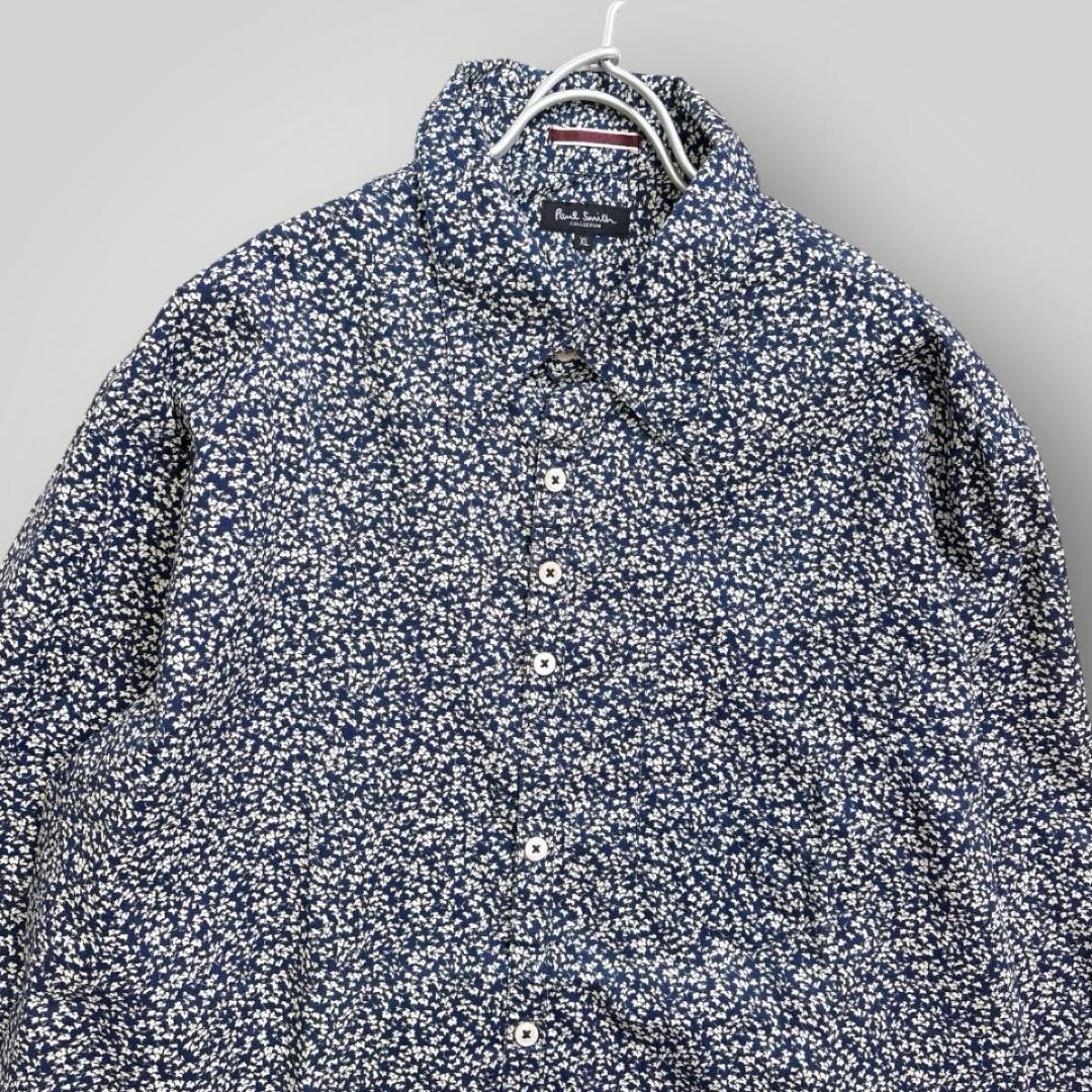 美品] Paul Smith ポールスミス / 長袖シャツ 花柄 XL - メルカリ