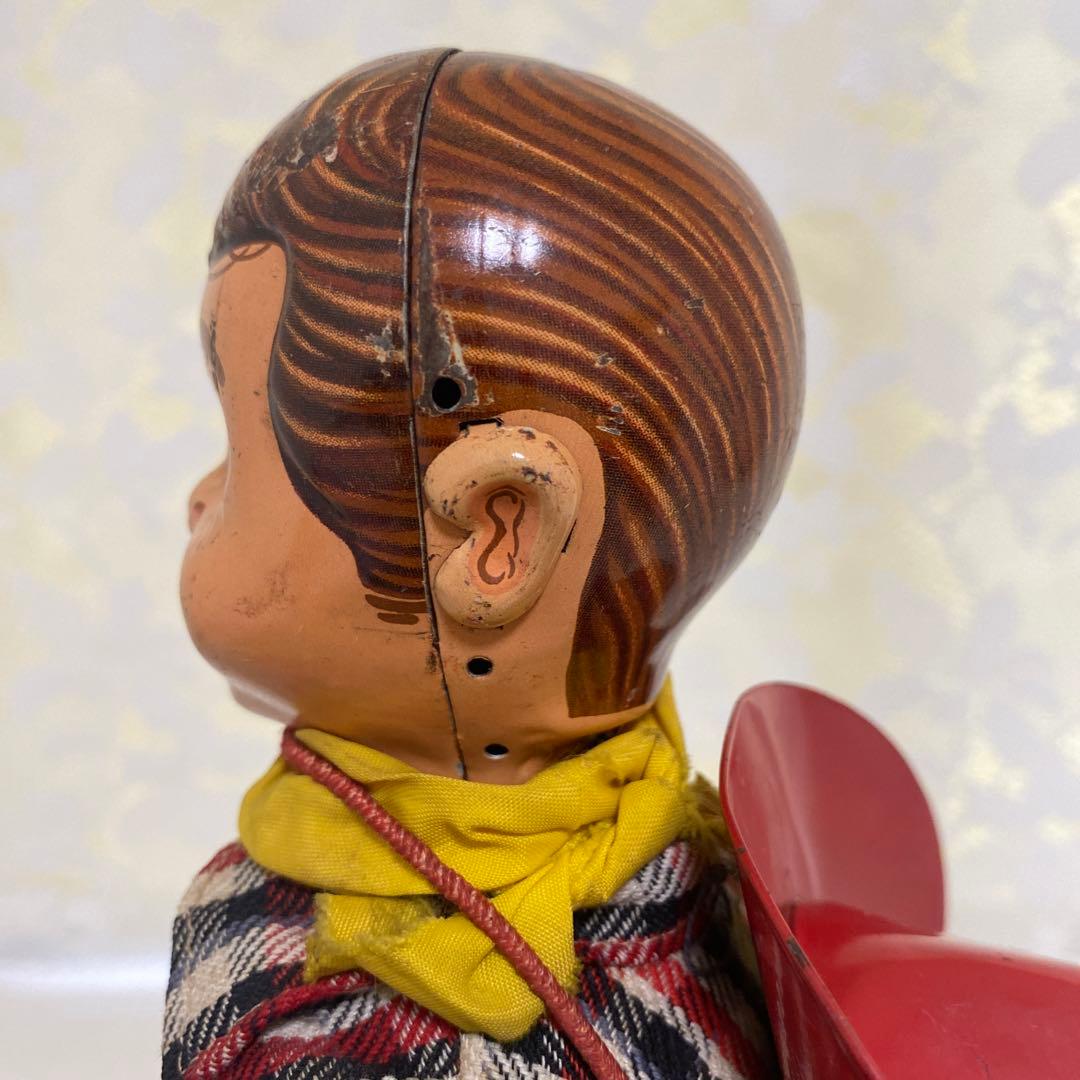 【再値下げ】ヨネザワ玩具ニ丁拳銃マーシャルワイルドビル　ブリキおもちゃ＆Tシャツ