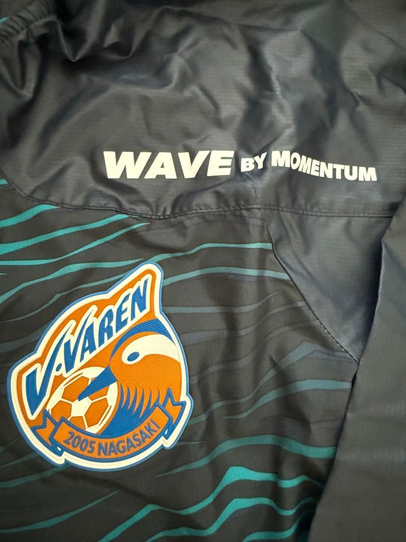 新品 ヒュンメル hummel V・ファーレン長崎 ハーフジップウェア M