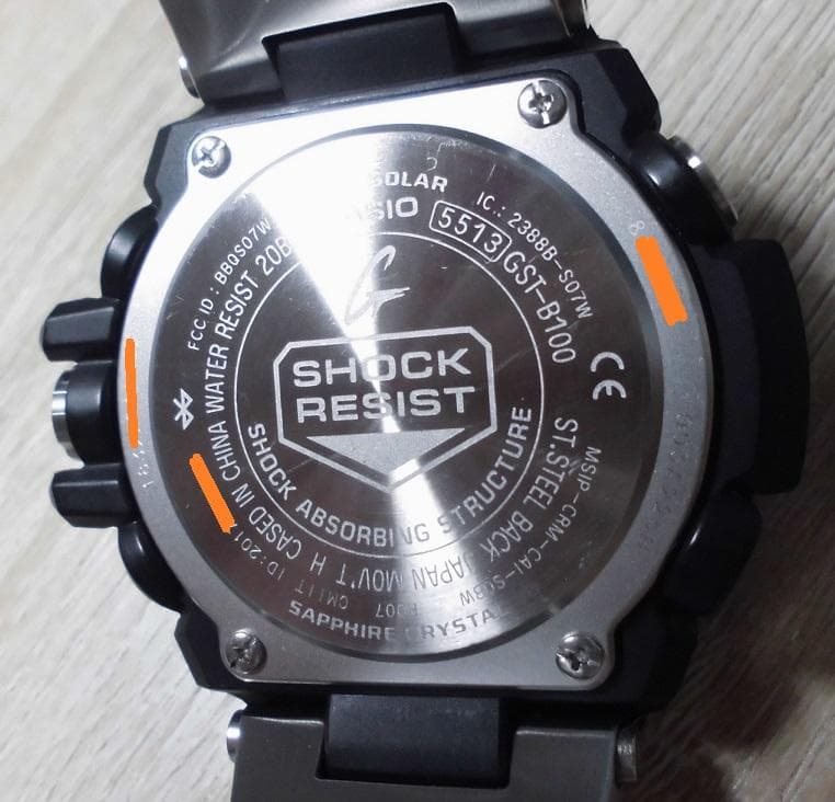JOY様専用 ジーショック GST-B100XA スマホ接続OK メタルバンド - メルカリ