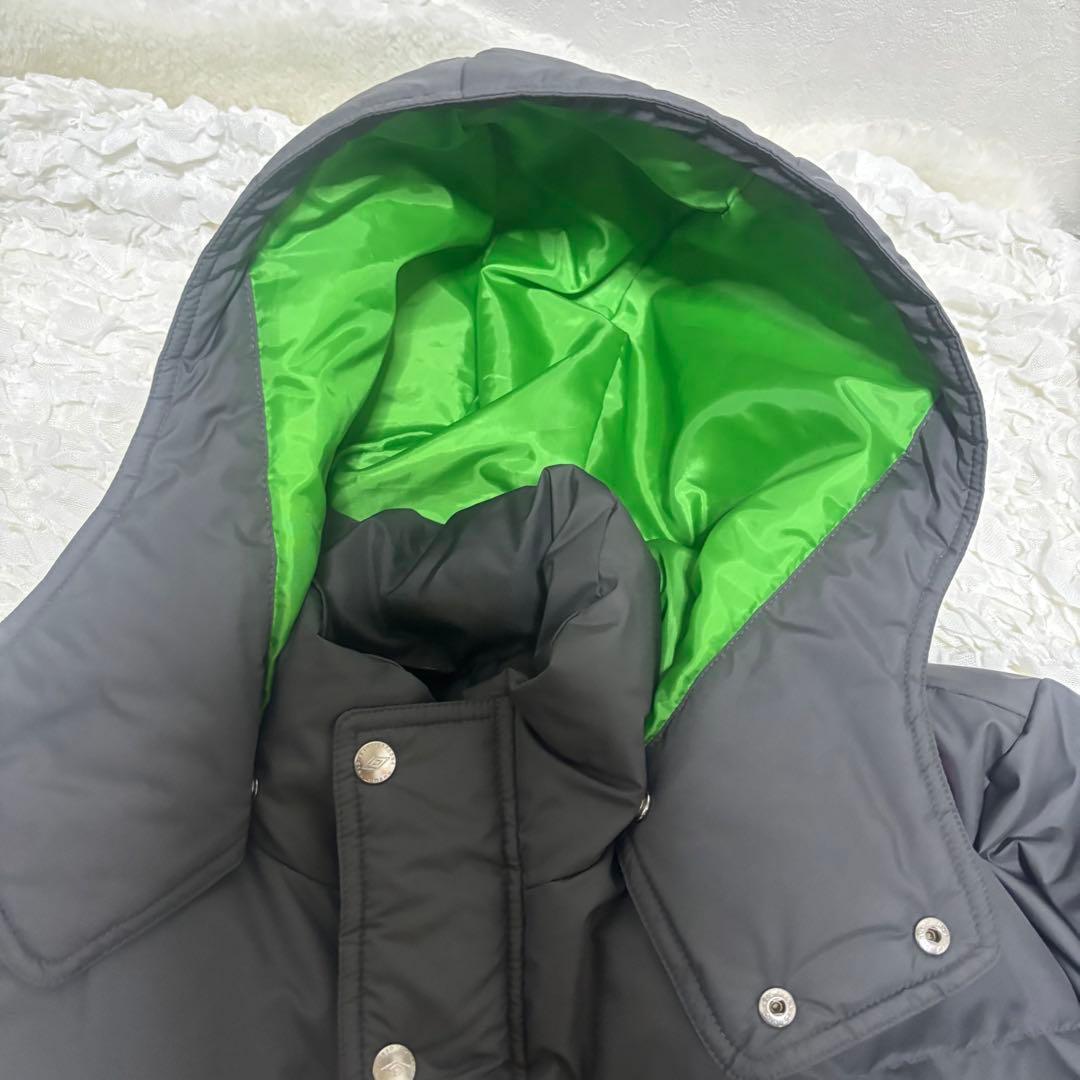 アンブロ UMBRO ベンチコート【O】グレー フード取外し可 ロング ダウン