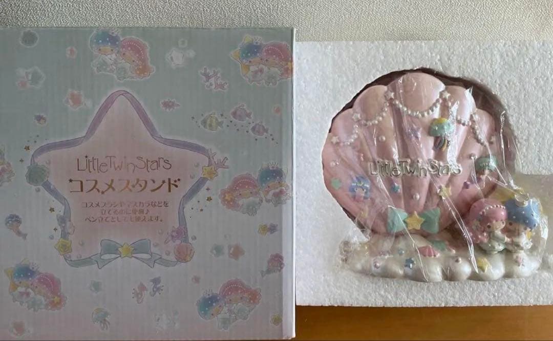 キキララ リトルツインスターズ　パフポフ　激レア　陶器　フィギュア