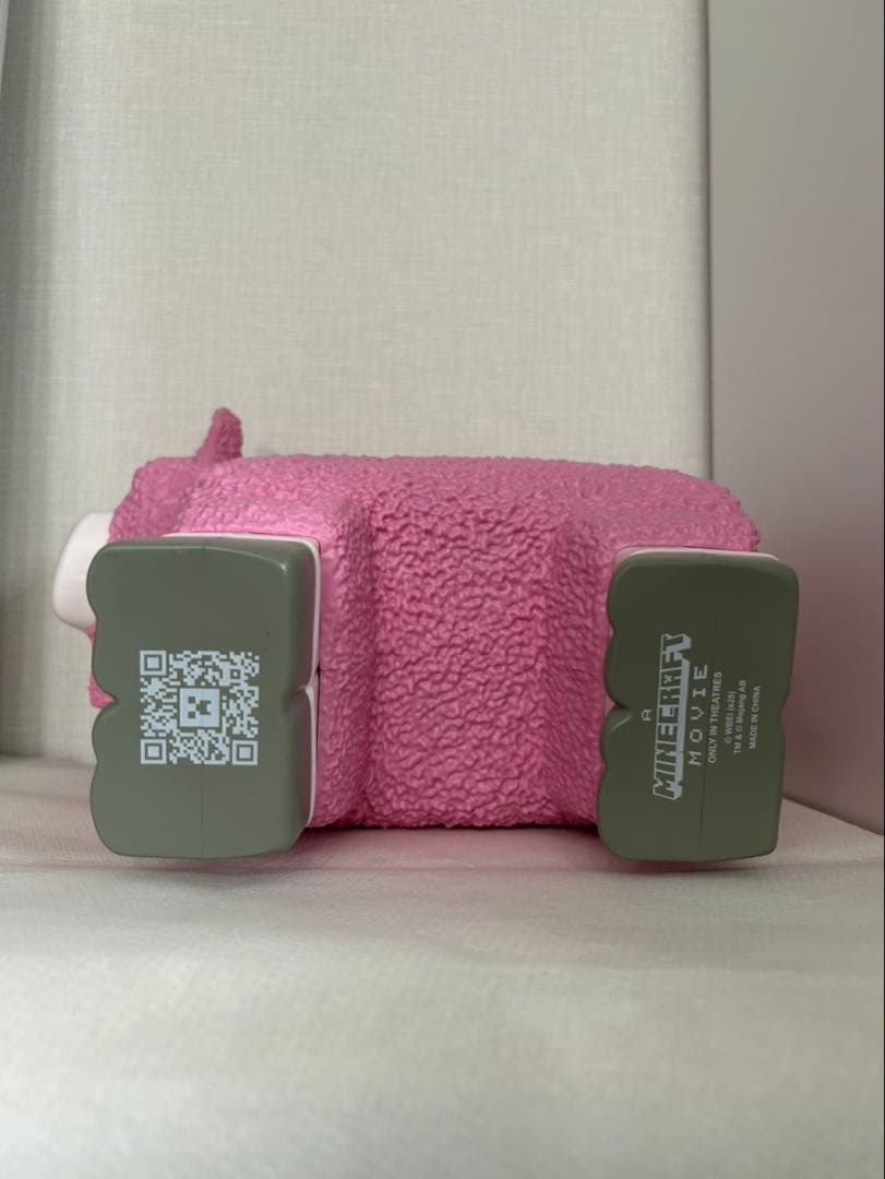 【日本未発売】映画マイクラ　ピンクシープ・ポップコーンバケツ　Minecraft