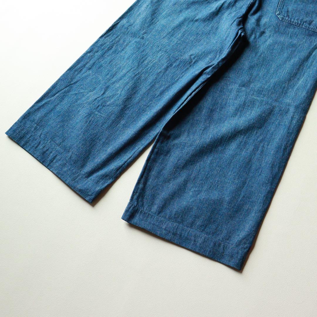 5222【美品】45R 麦デニムのシャルロットペインターパンツ ベイカー