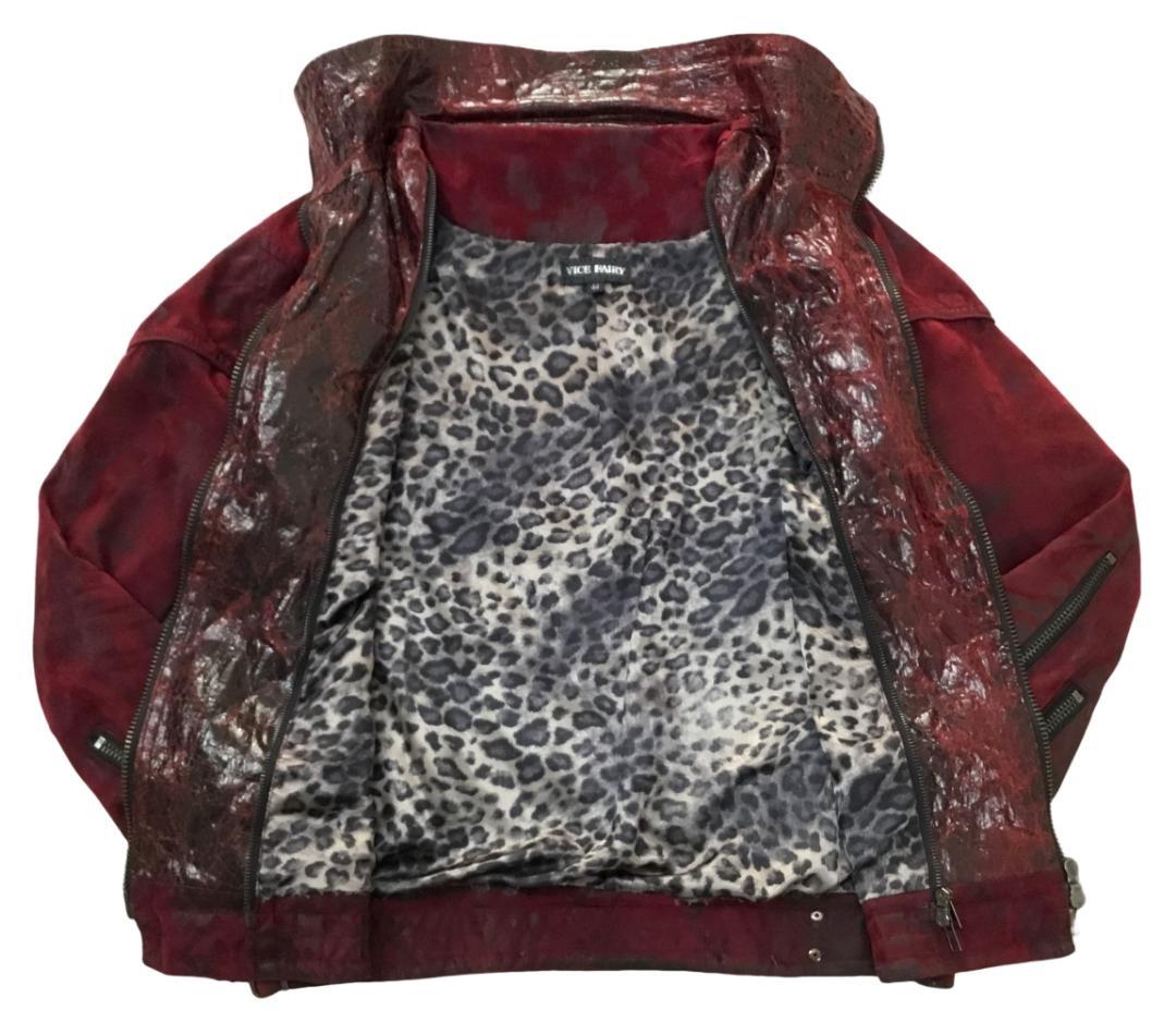 VICE FAIRY ヴァイスフェアリー ファー付きライダースジャケット