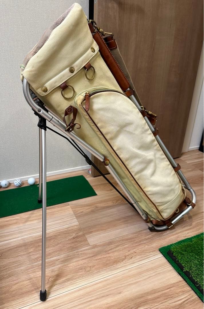 木の庄帆布 ミズノ フレームウォーカー キャディバック - メルカリ