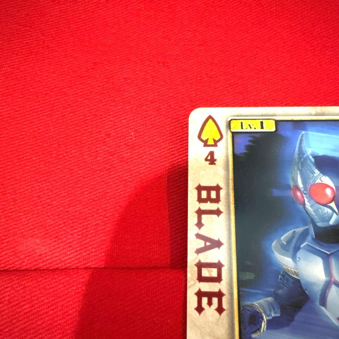 ラウズカード 仮面ライダー剣 トレカ レア スペード4 仮面ライダー