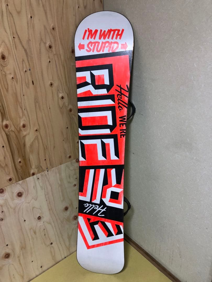 最終値引き RIDEクラッシュスノーボードビンディングセット - メルカリ