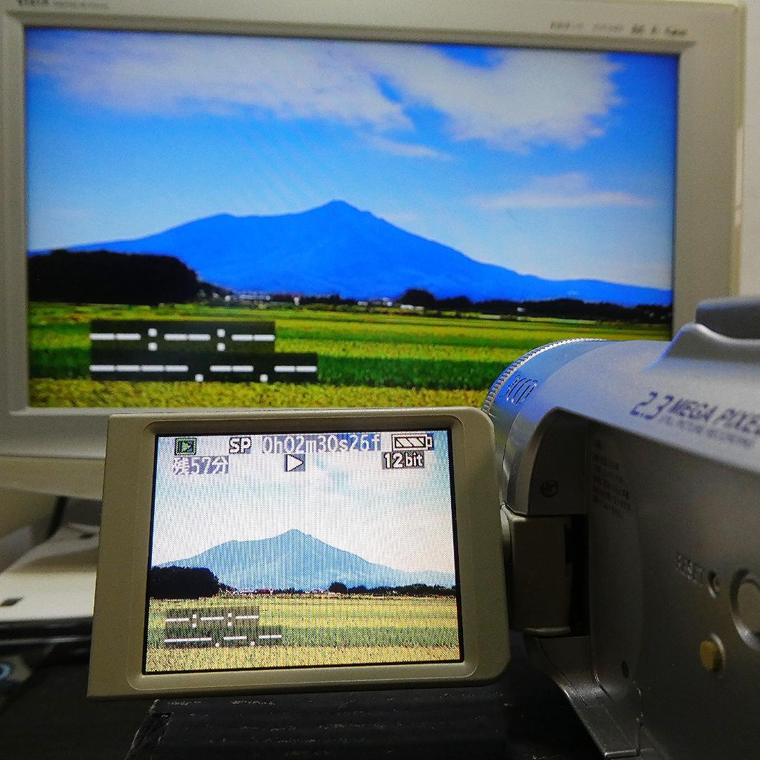 美品・動作良好 パナソニックNV-GS150 MiniDVビデオ DVD化に最適