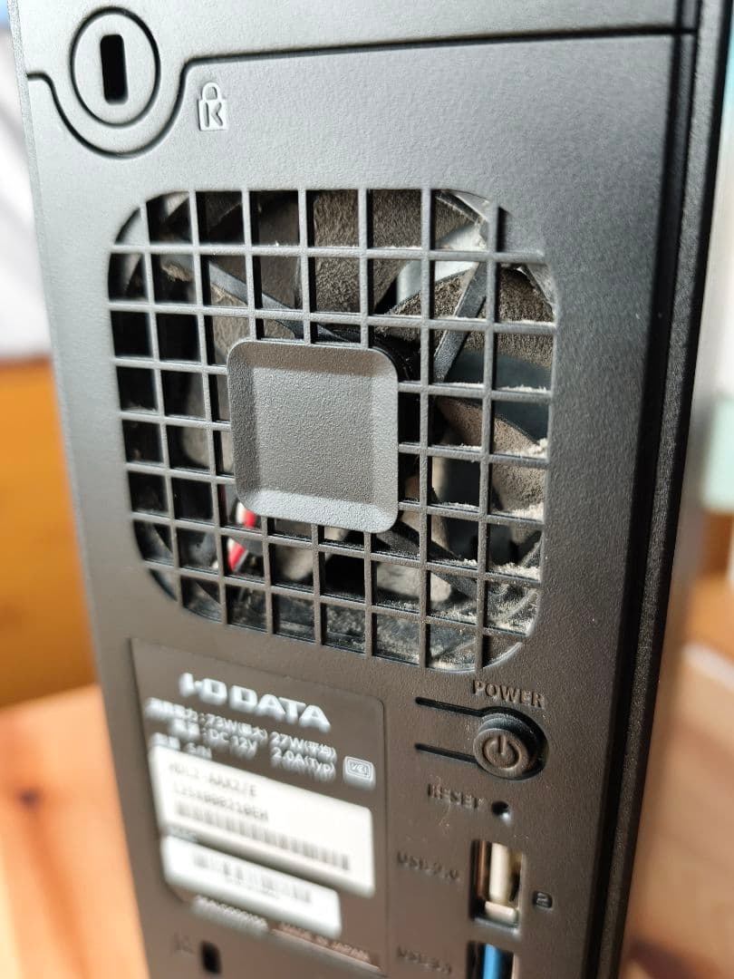 HDDなし）I-O DATA HDL2-AAX2 NAS（初期化済みジャンク）