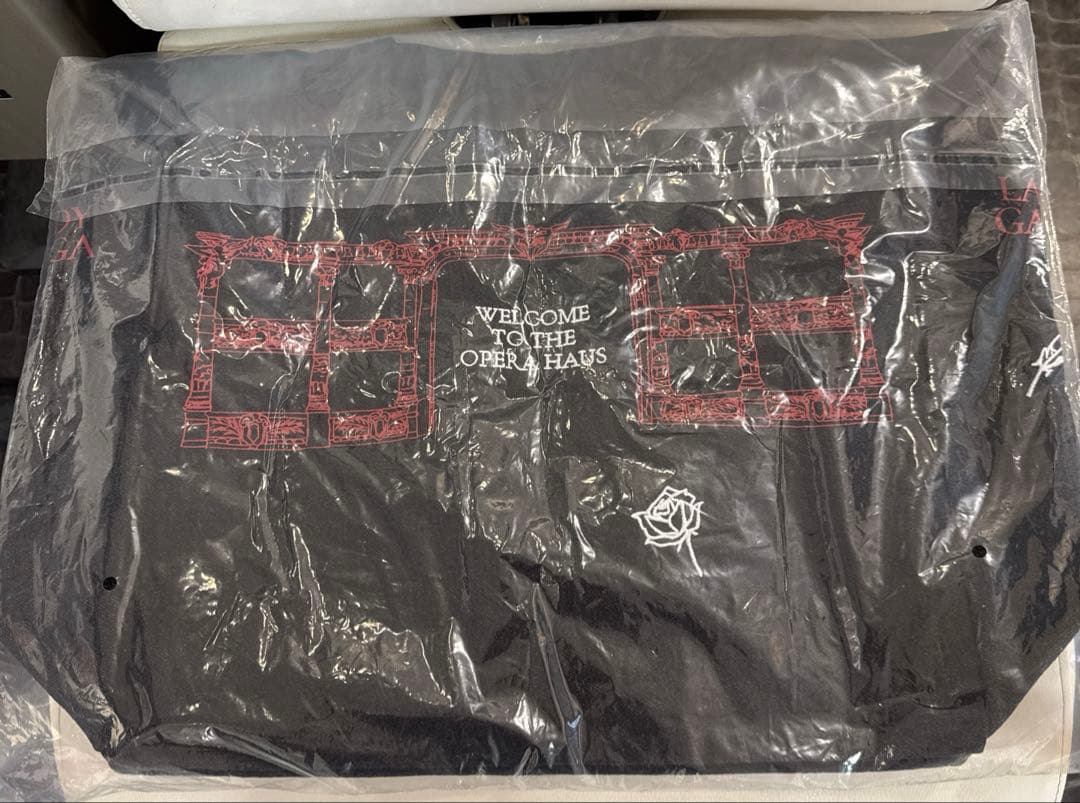 新品LadyGaga レディーガガ MAYHEM オペラハウス トートバッグ黒