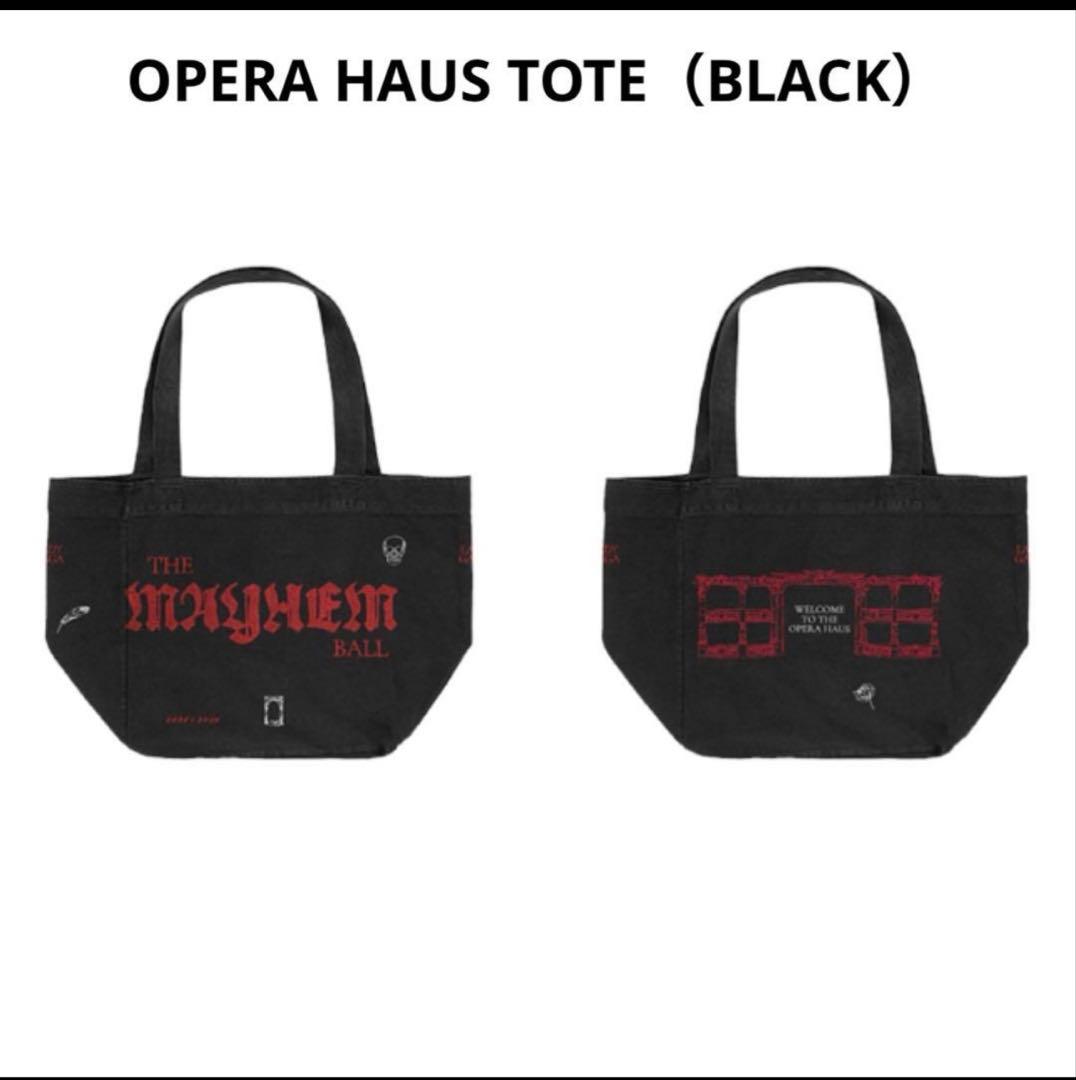 新品LadyGaga レディーガガ MAYHEM オペラハウス トートバッグ黒