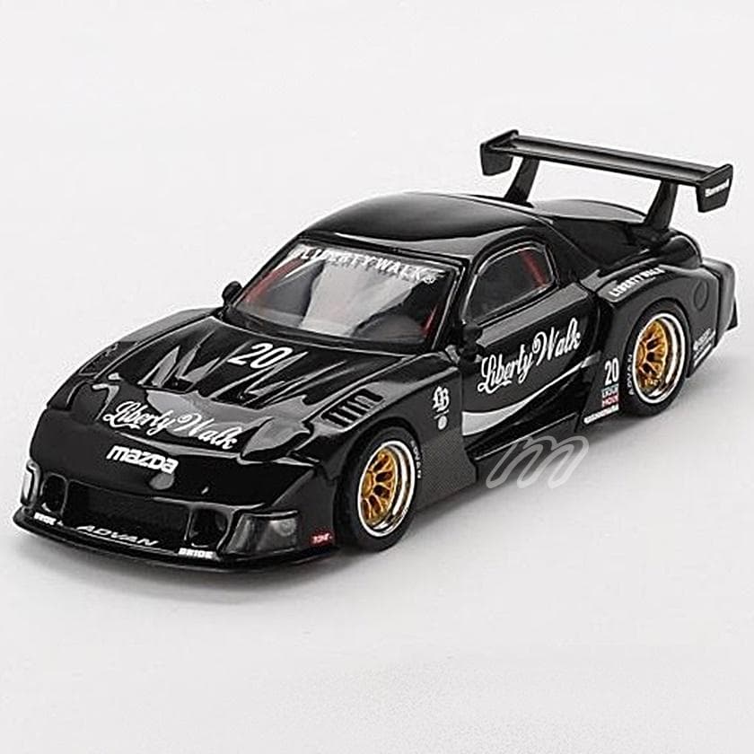 MINIGT RX-7 LB-スーパーシルエット リバティーウォーク ブラックL