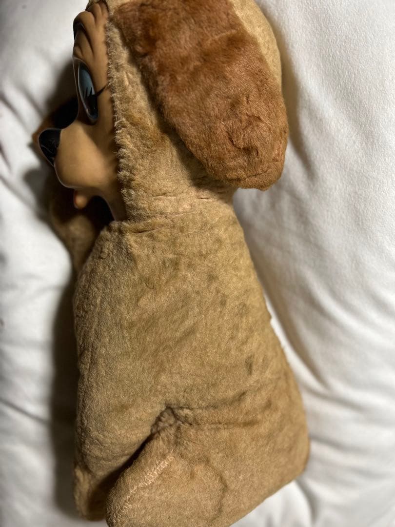 ヴィンテージ 犬 ラシュトン ラバーフェイス ぬいぐるみ 人形 Rushton