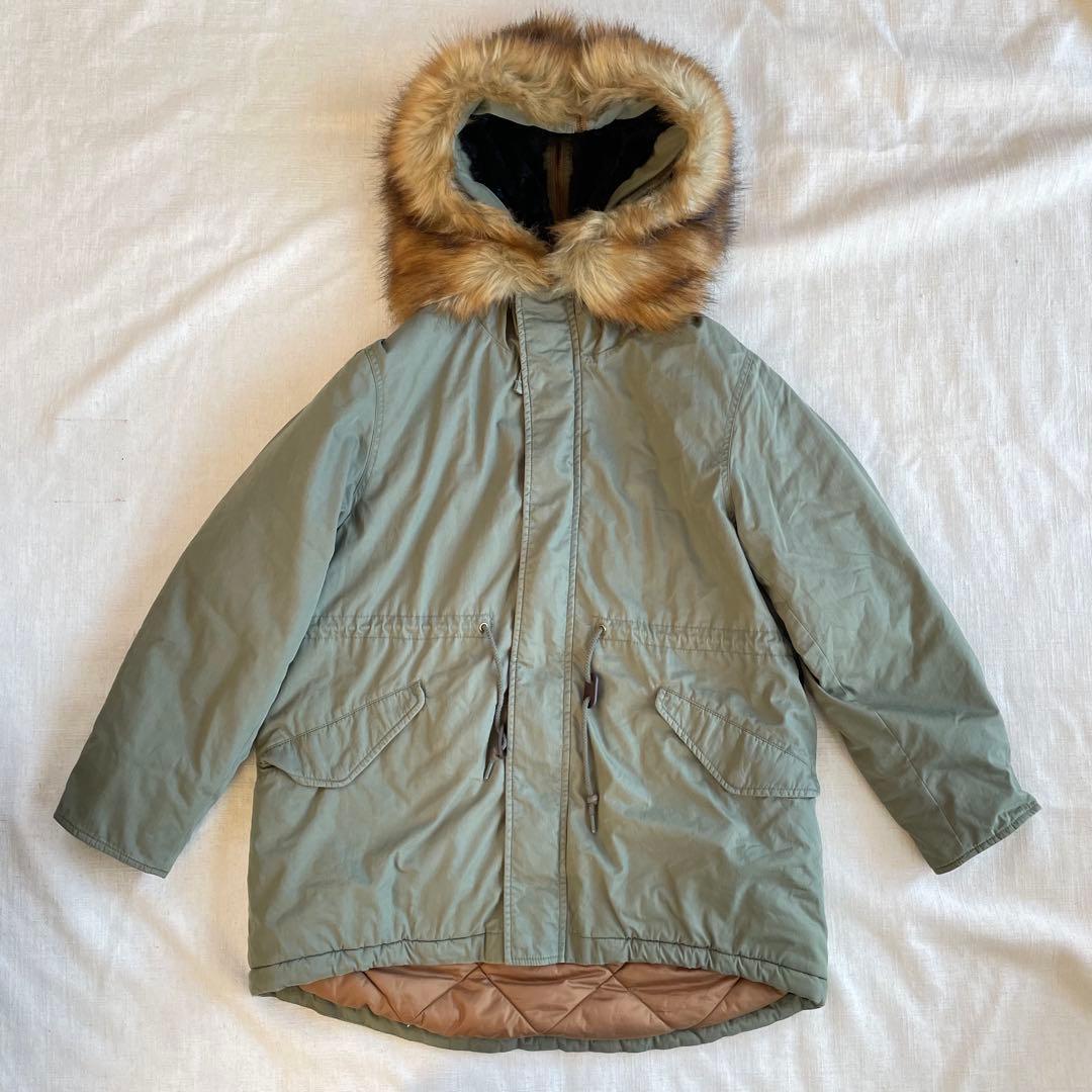 MOUSSY カーキ モッズコート N3B - メルカリ