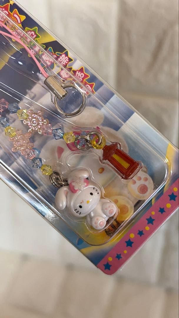 希少 ご当地キティ【北海道限定】4点セット 雪うさぎ 根付 ファスナー