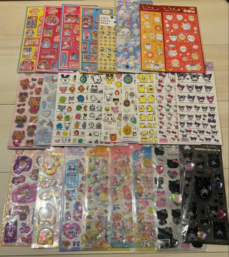 新品　ボンボンドロップシール　サンリオ　たまごっち　国内正規品　133枚セット