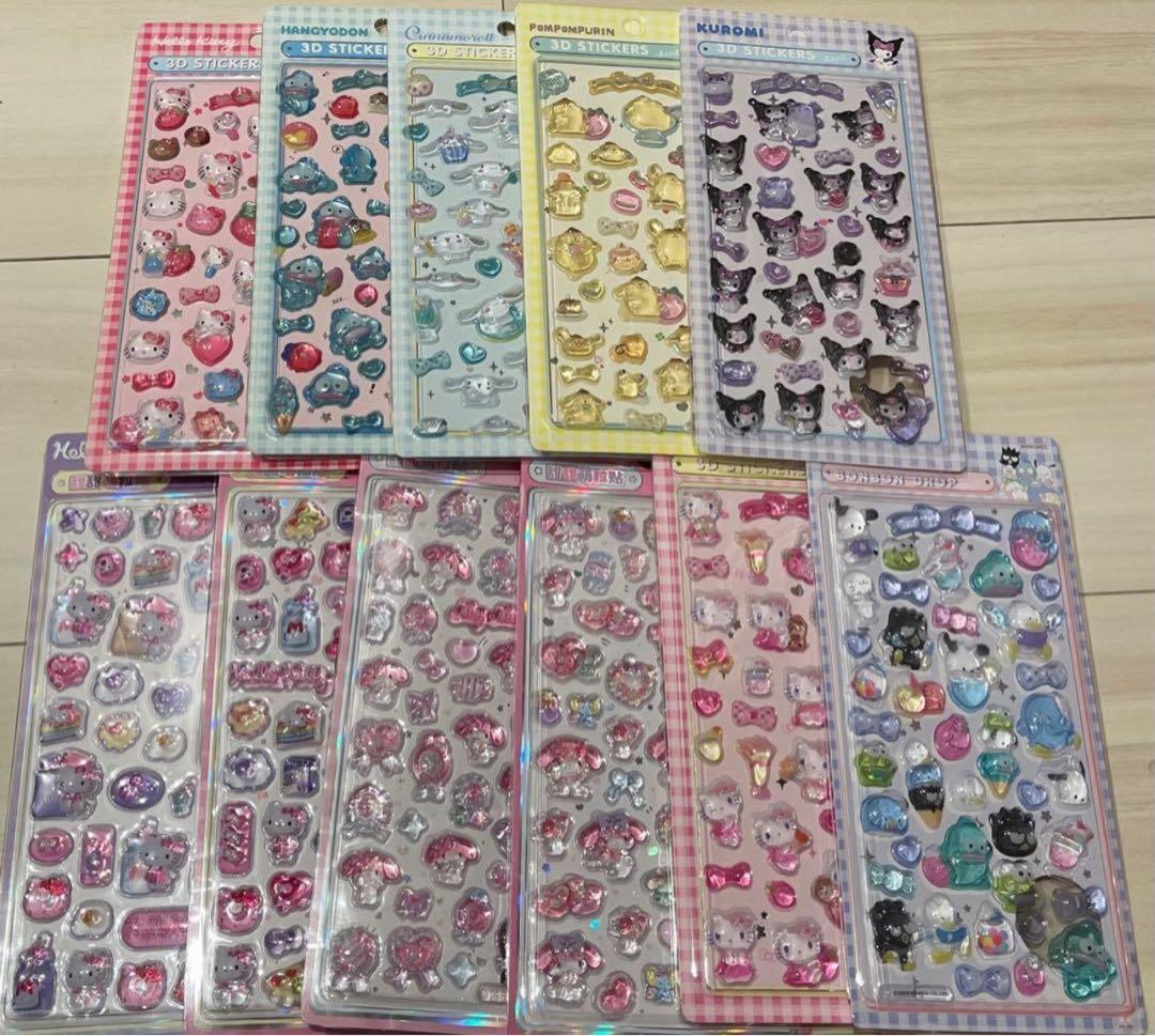 新品　ボンボンドロップシール　サンリオ　たまごっち　国内正規品　133枚セット