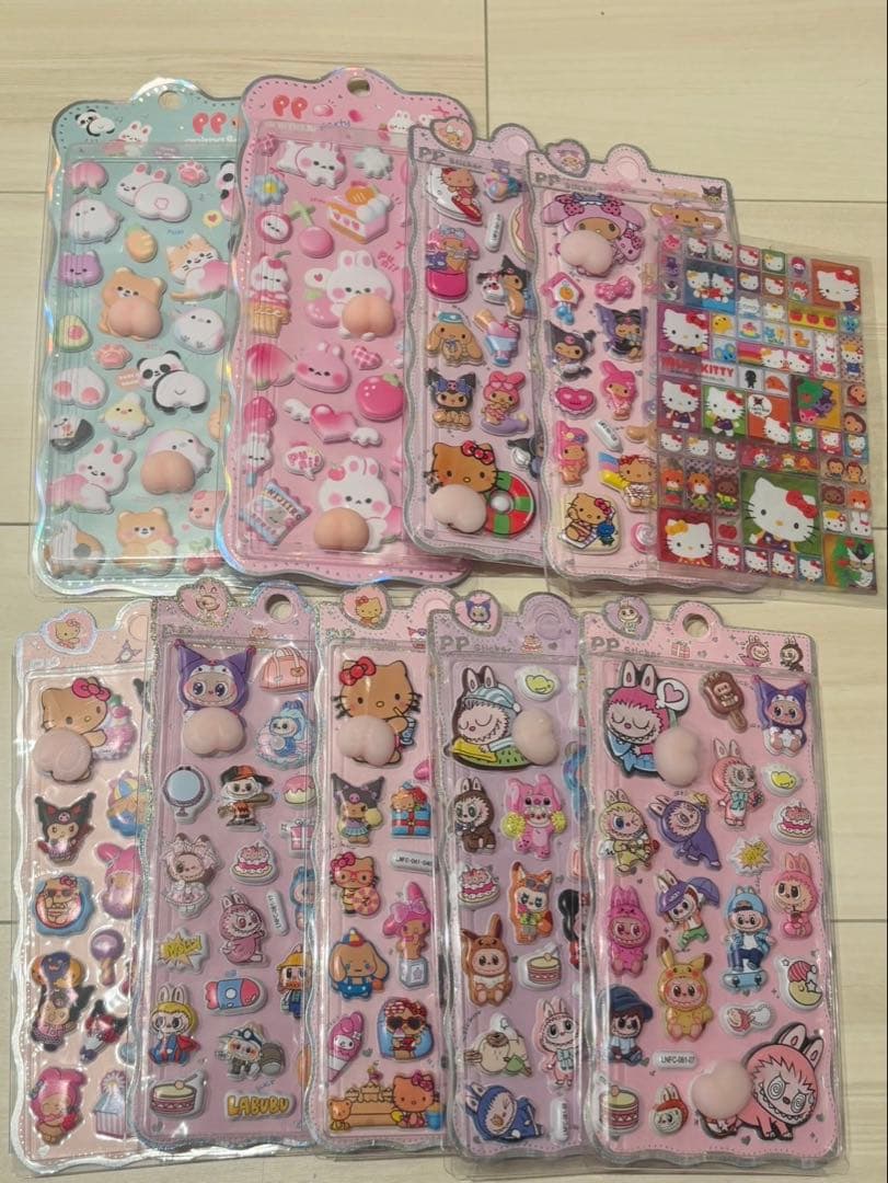 新品　ボンボンドロップシール　サンリオ　たまごっち　国内正規品　133枚セット