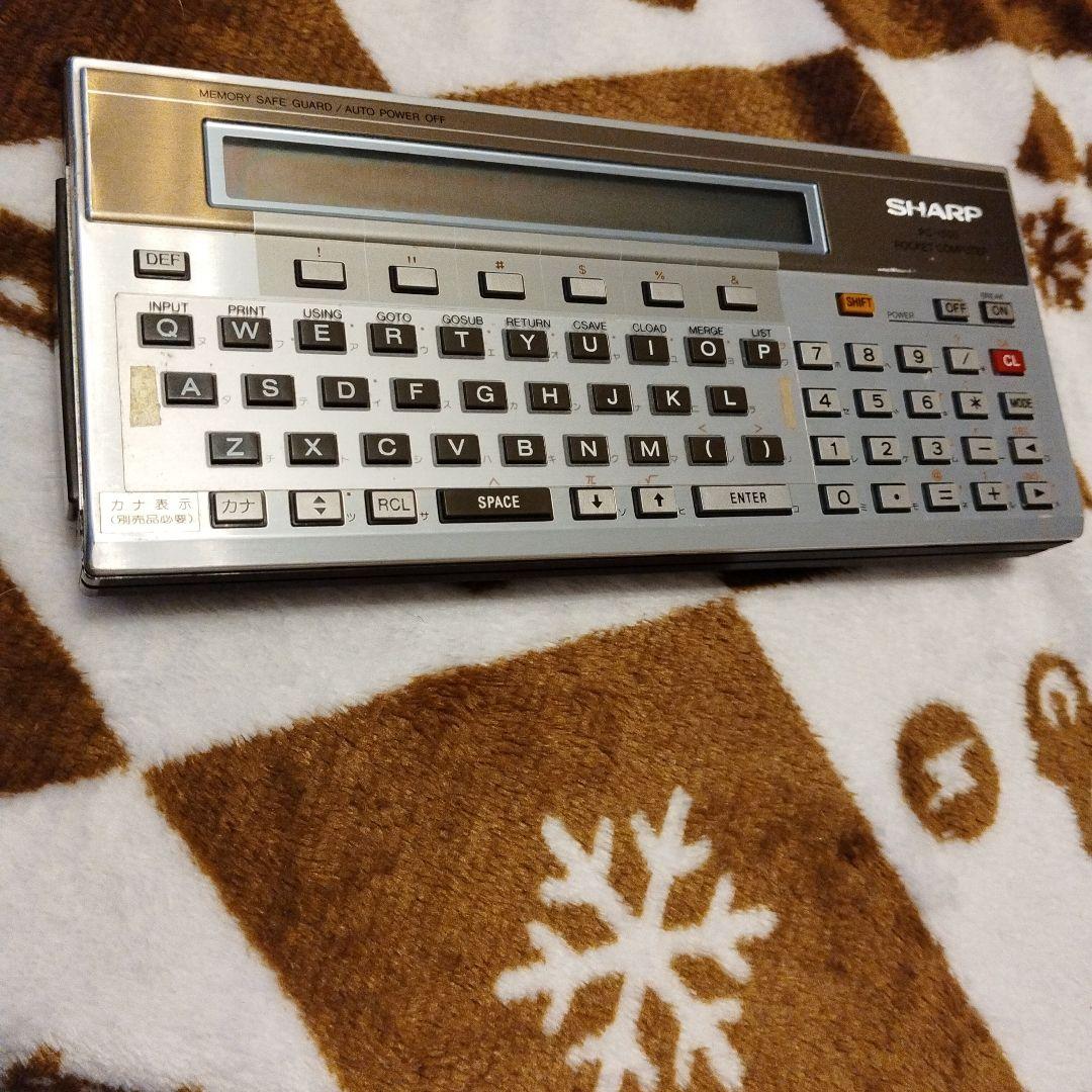 SHARP PC-1500 ポケットコンピュータ - メルカリ