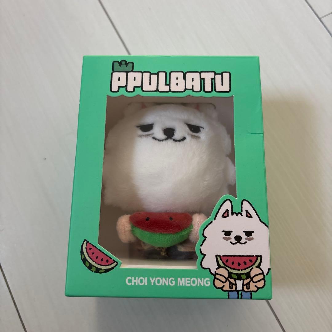 TXTスビン プルバトゥ スイカ ヨンモン プラッシュキーリング - メルカリ