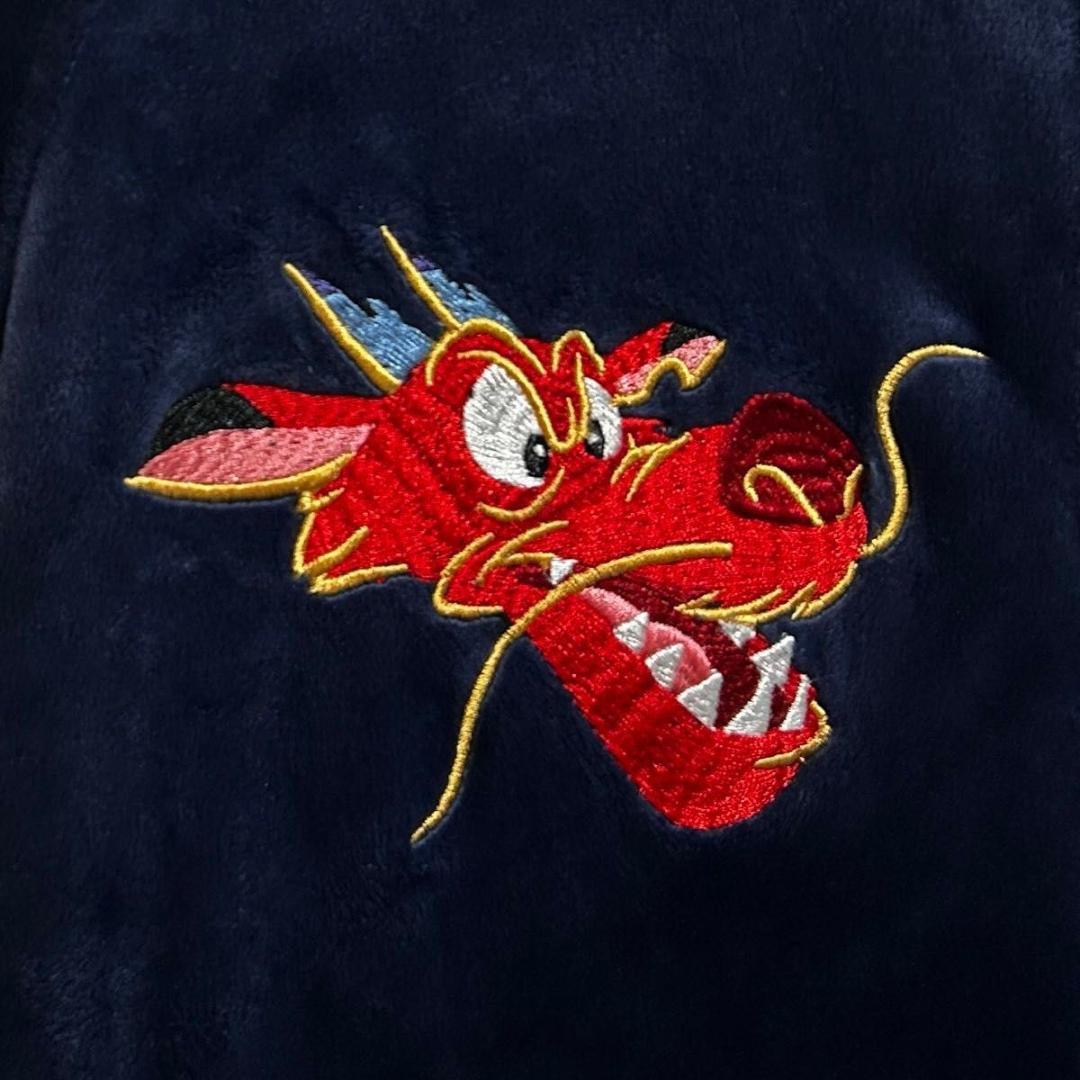 Disney RESORT ムーラン ムーシュー ベロア スカジャン Mサイズ - メルカリ