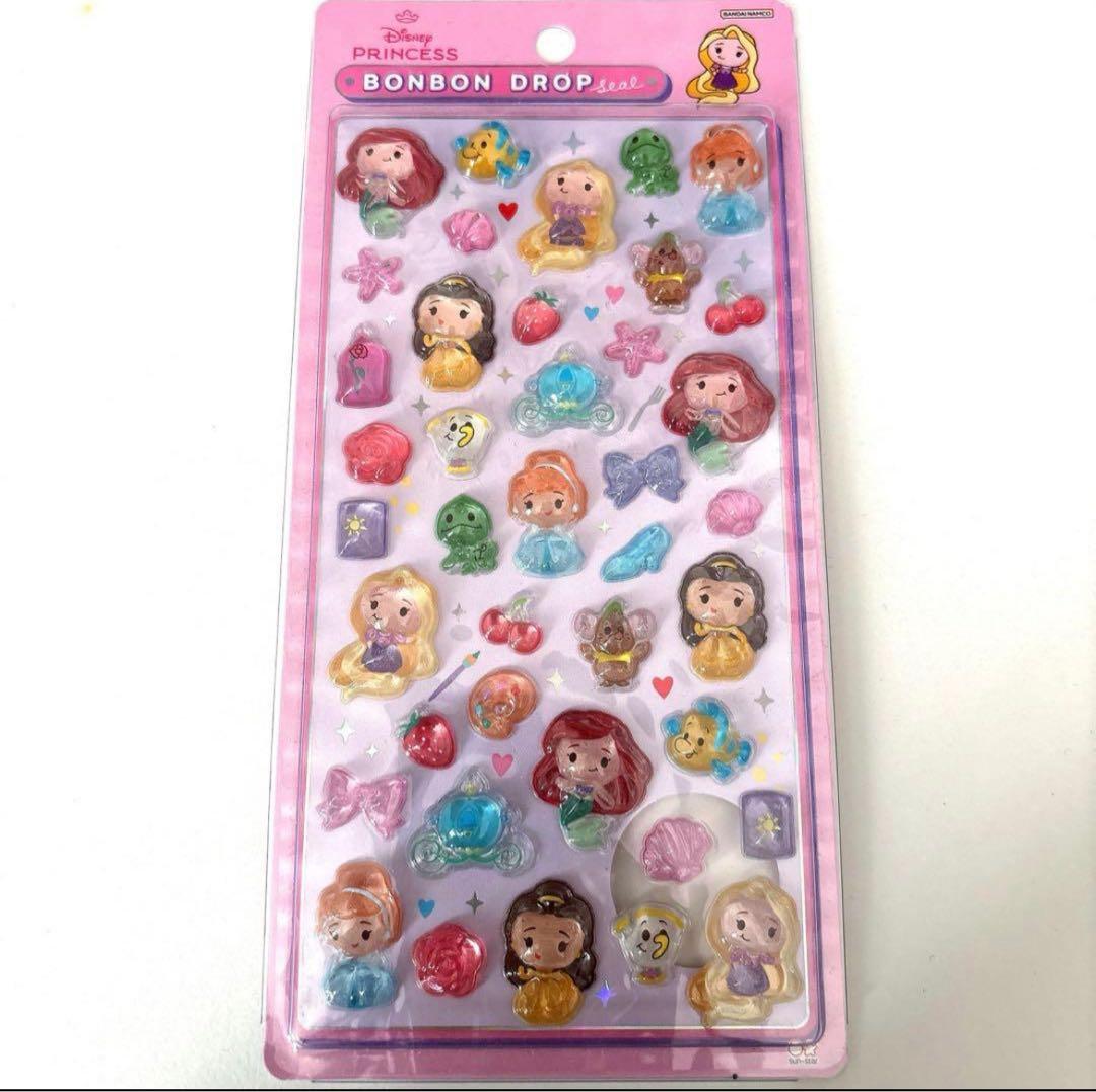 ディズニー プリンセス ボンボンドロップ シール サンスター文具 ディズニー BONBON DROP SEAL ボンボンドロップシール