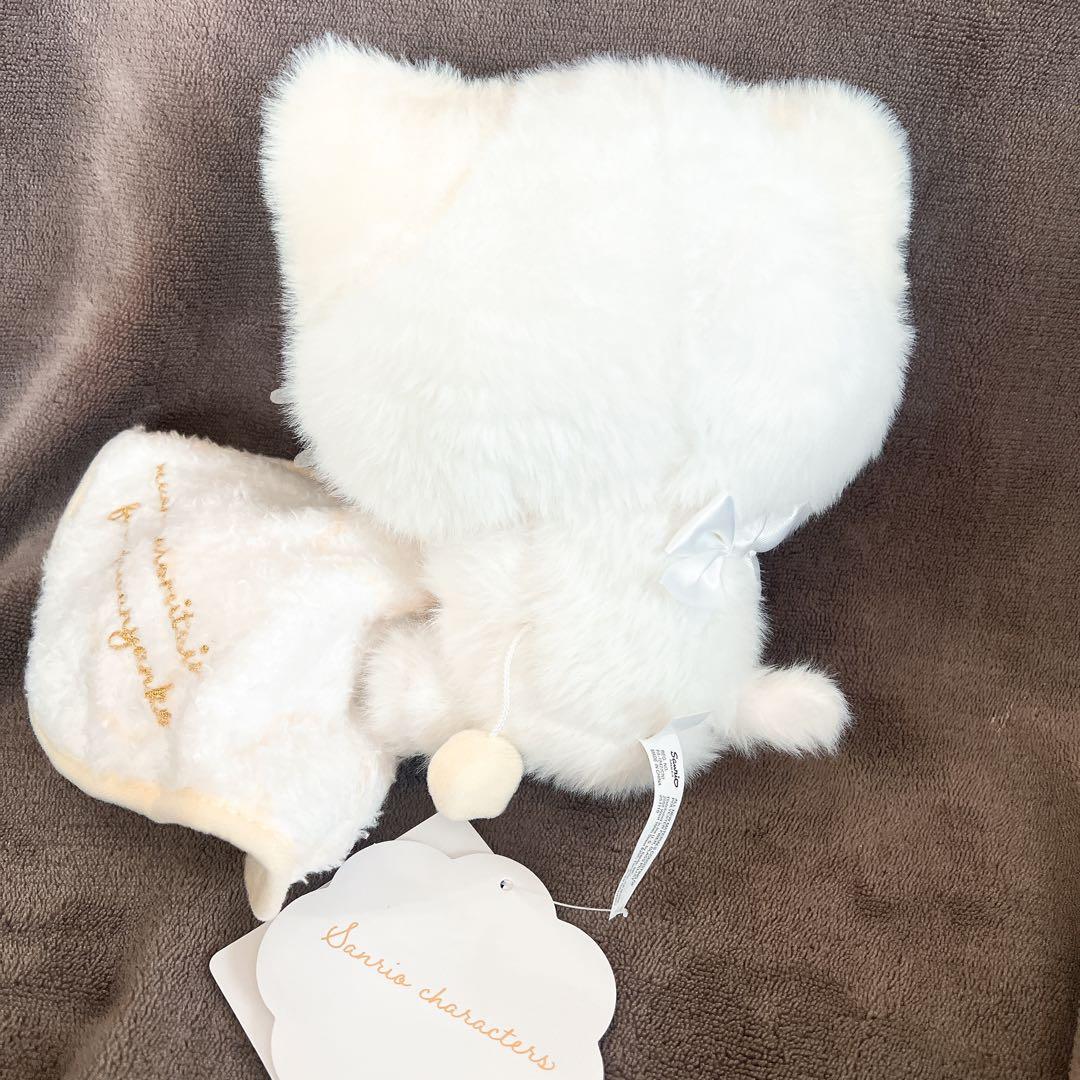 サンリオ しろふわ雲 マシュマロみたいなふわふわにゃんこ ぬいぐるみ