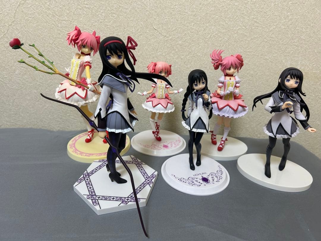 魔法少女まどか☆マギカ　フィギュア6個　まとめ 鹿目まどか 10th Anniversary ver. 1/7スケールフィギュア