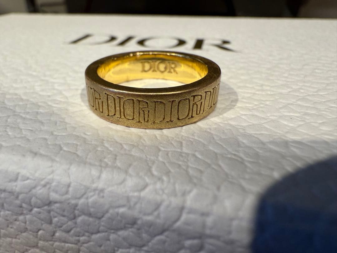 希少品 DIOR × Stussy コラボ リング Sサイズ - メルカリ