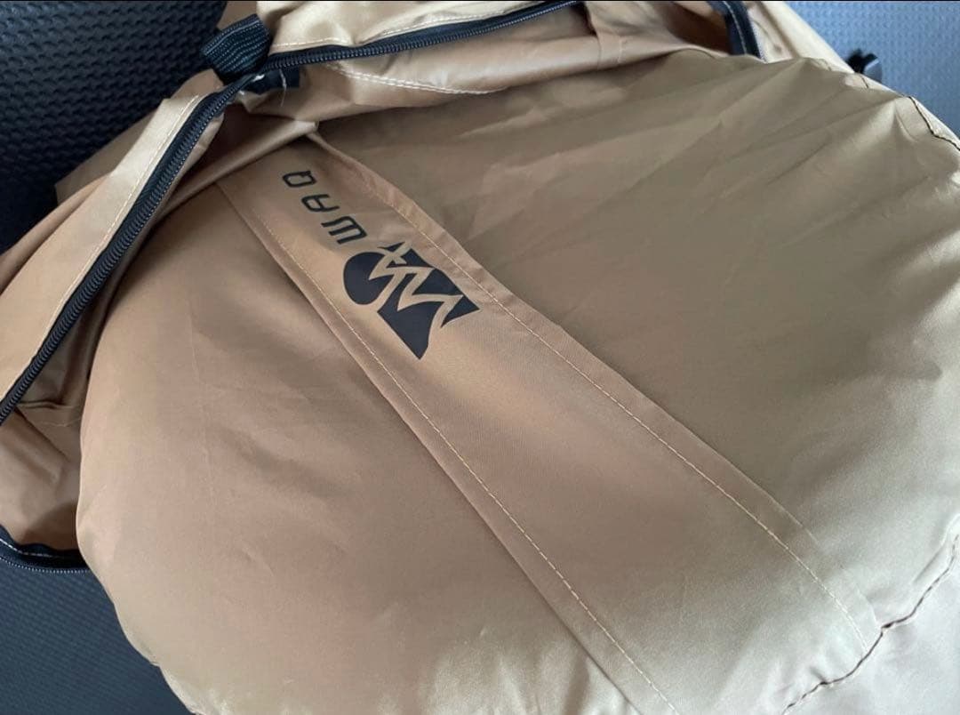 美品】 WAQ インフレーターマット 10cm タン ダブルサイズ - メルカリ