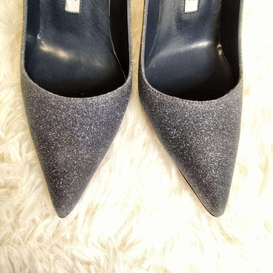 専用○【美品♡】マノロブラニク ポインテッドトゥパンプス シルバー