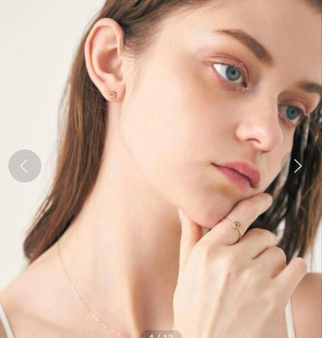 ete K10 YG レインボーナチュラルストーンリング 13号 - メルカリ