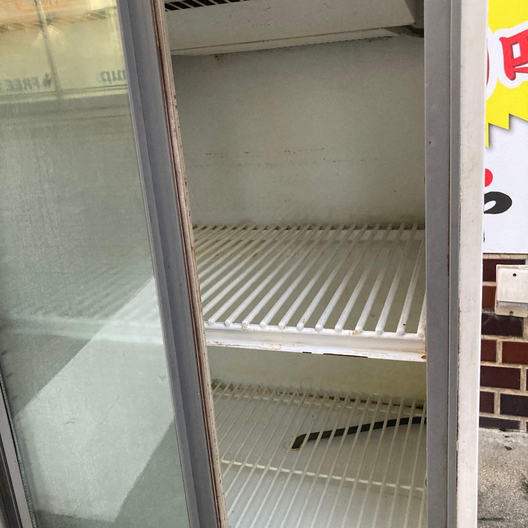 引取限定 昭和レトロ サンデン 冷蔵ショーケース MU-230XC 163L - メルカリ