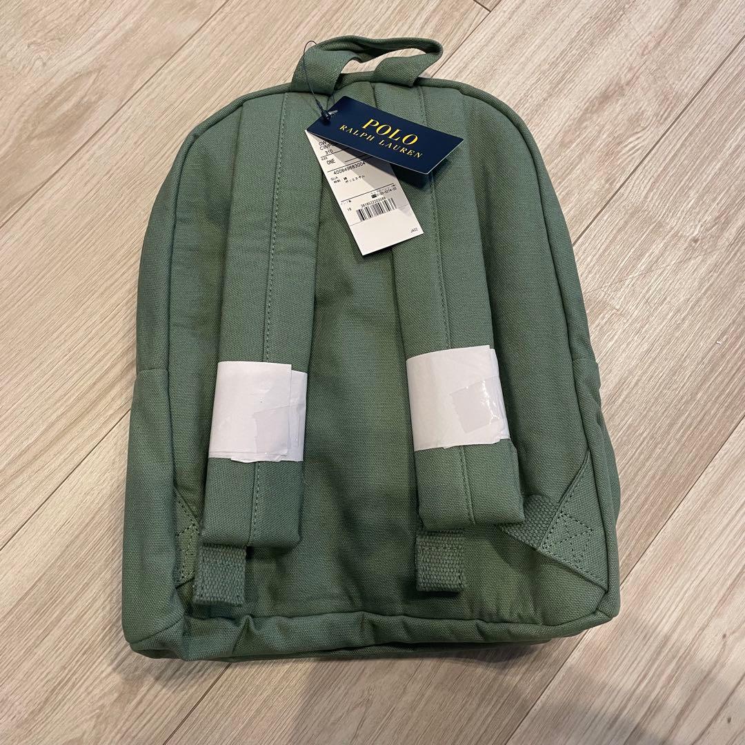 ポロラルフローレン バックパック カーキ BOX・紙袋 グリーン リュック
