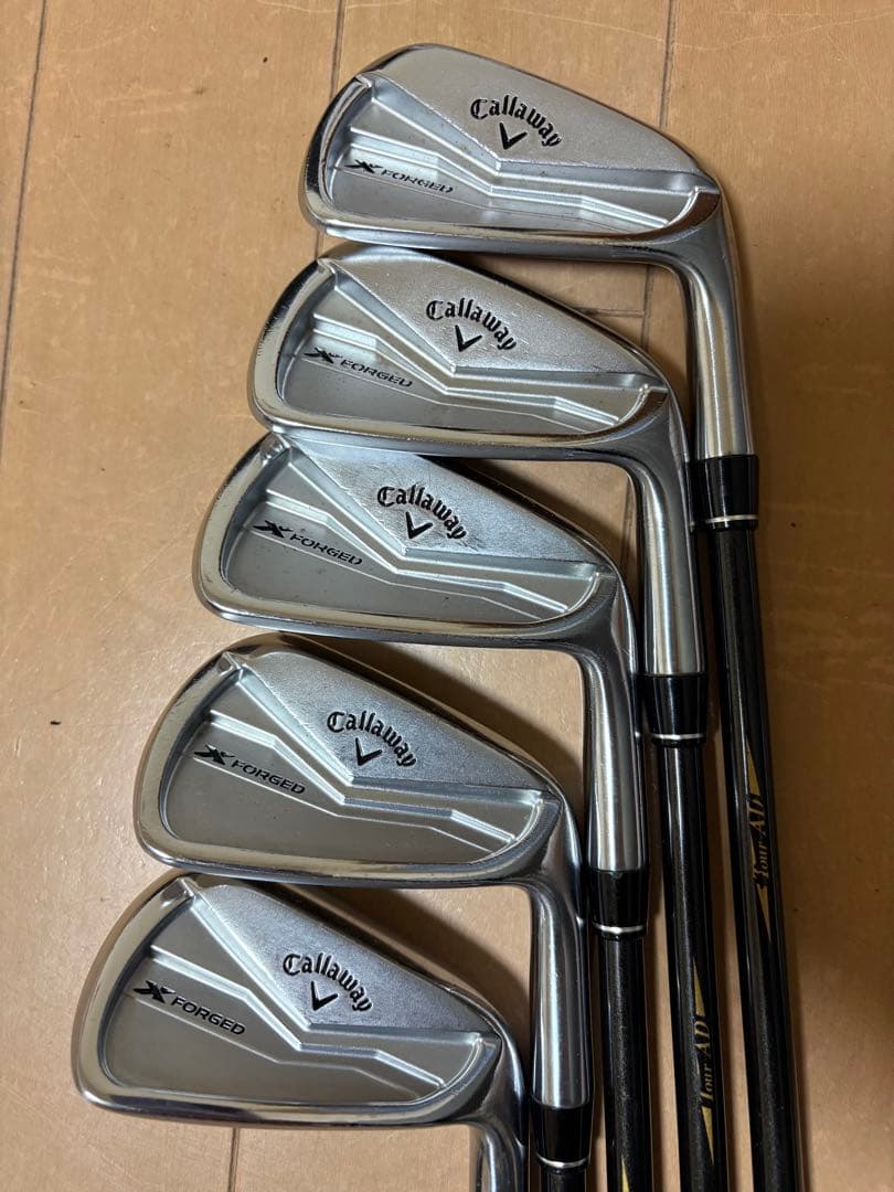 Callaway X Forged 2024アイアン 5本セット X（キャロウェイゴルフ） X FORGED IRON 2024年モデル アイアン6本set