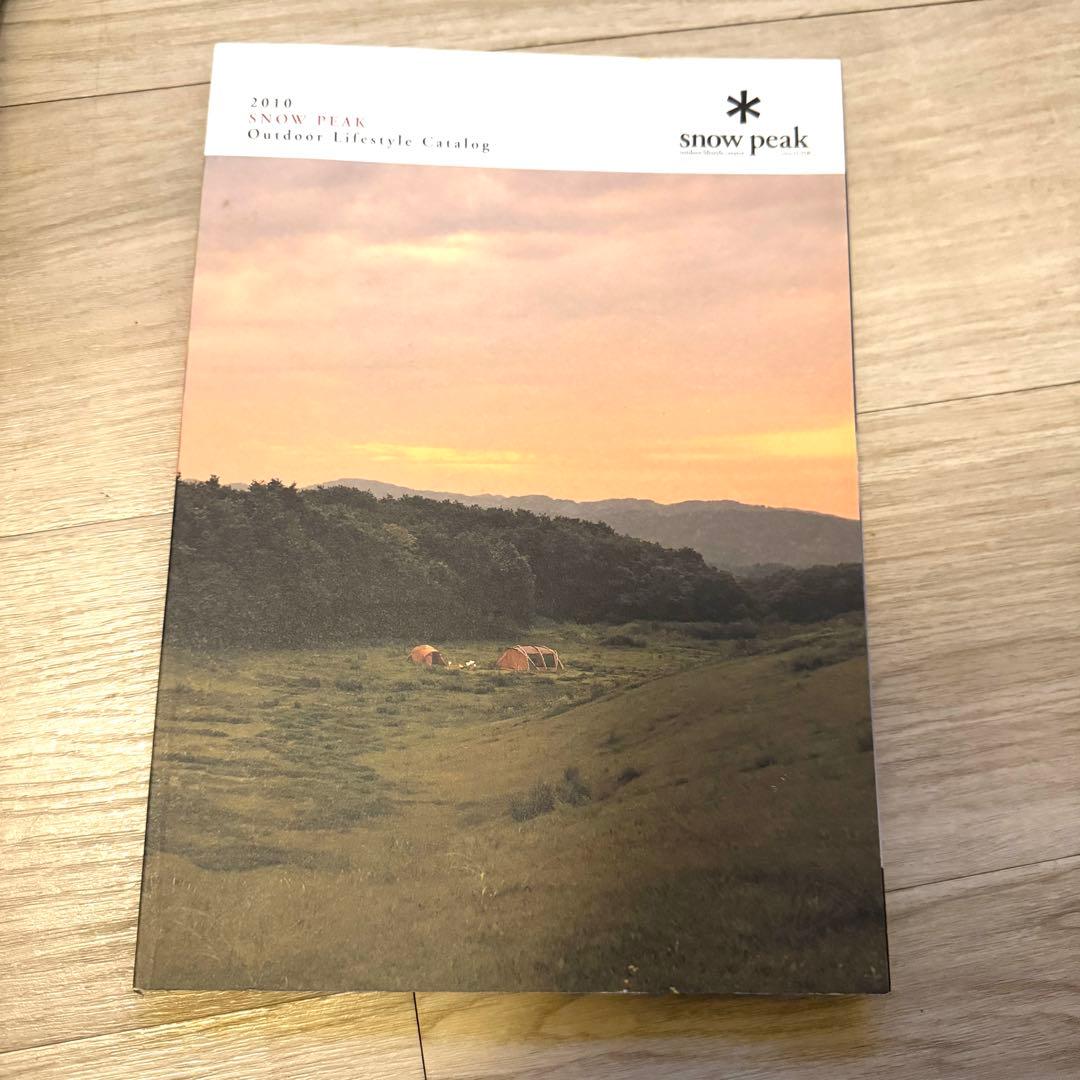 【希少品】 スノーピーク カタログ 2010年  peak 非売品 チタンマグシリーズ | スノーピーク品質が生み出されるまで