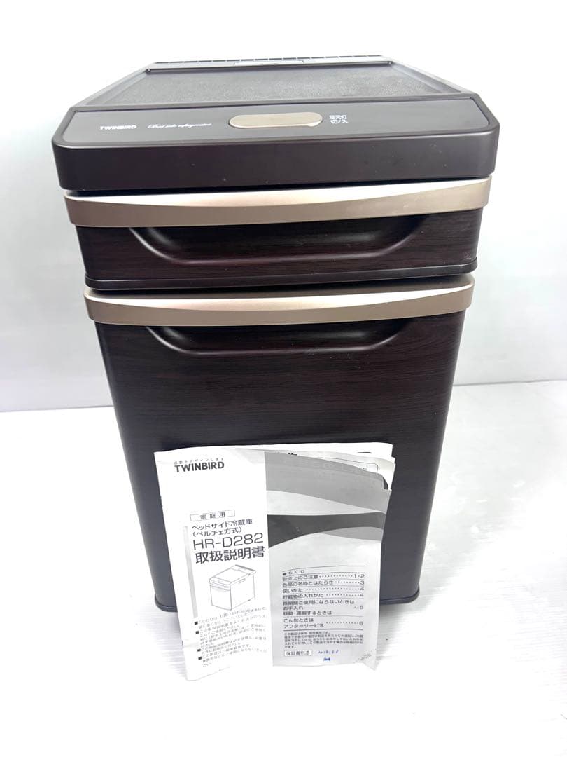 訳あり　ツインバード ベッドサイド冷蔵庫 HR-D282 ダークブラウン 81Im0jnNtVL._AC_UF1000,