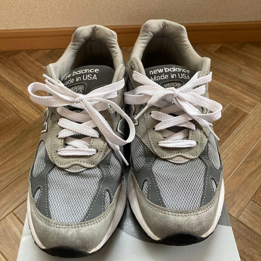 ニューバランス MR993GL 27.5cm グレー new balance