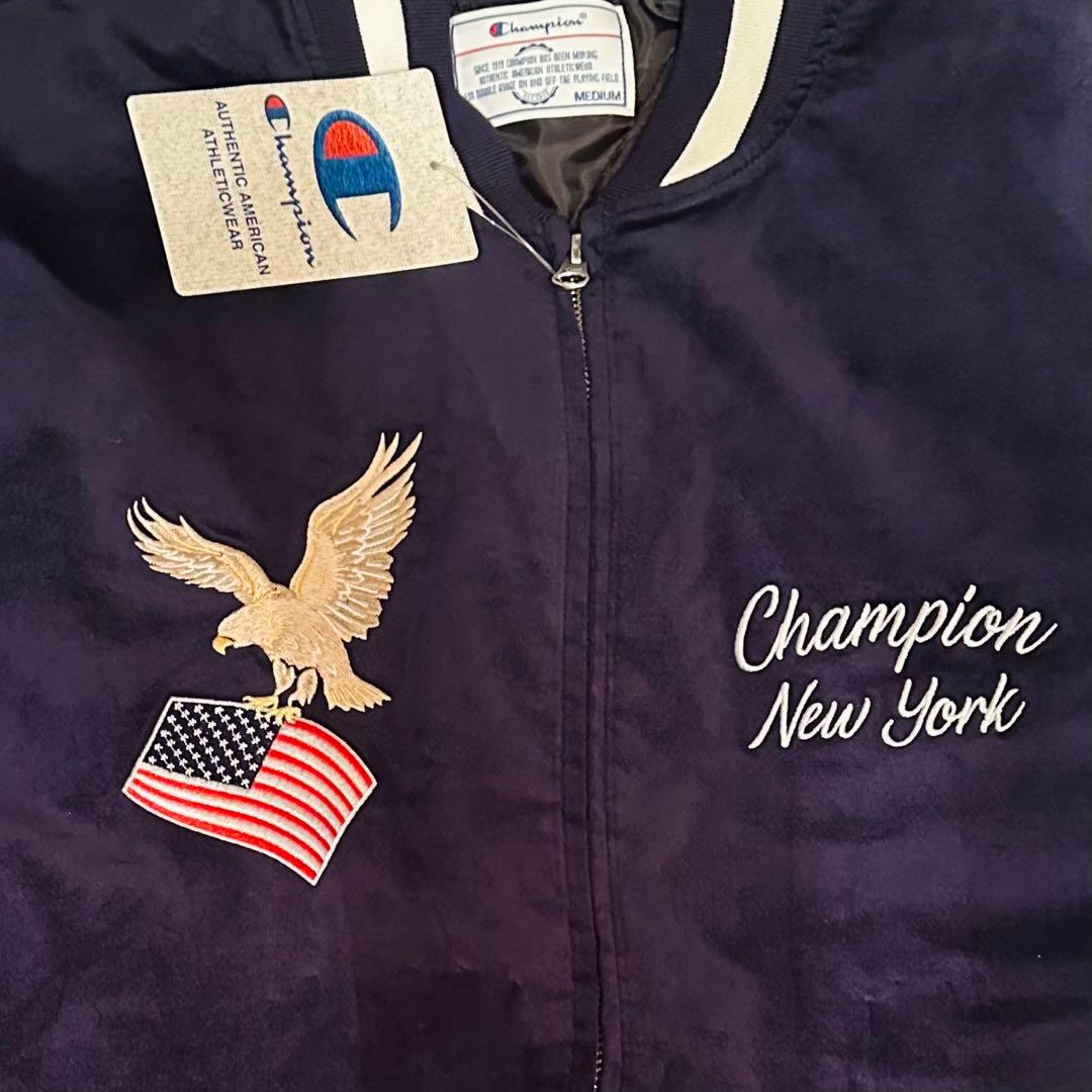 たか様専用】Champion ベロアジップジャケット チャンピオン ミンギュ