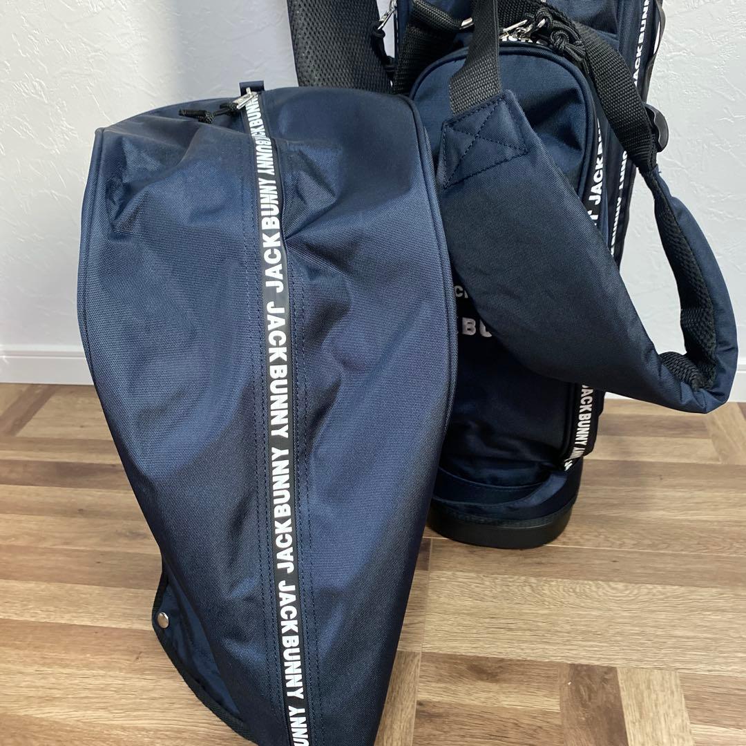 新品タグ付】JACKBUNNY ジャックバニー キャディバッグ ネイビー