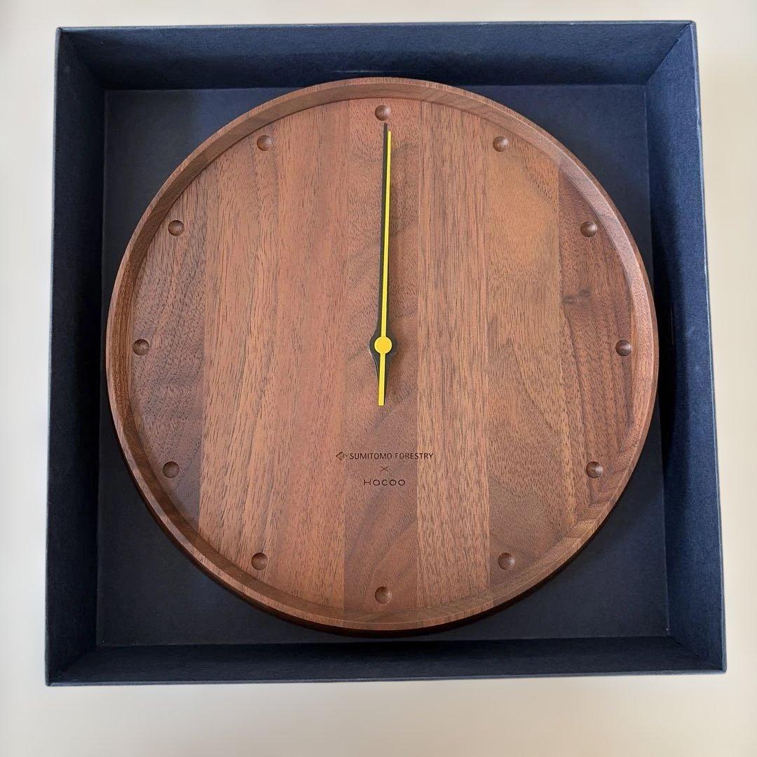住友林業×Hacoa 木製掛け時計 完成記念品 - メルカリ