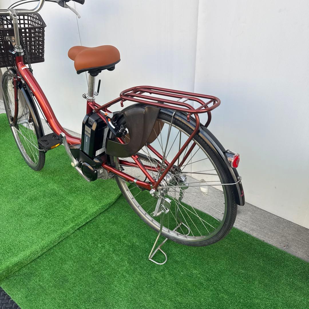 YAMAHA ヤマハ電動アシスト自転車26インチ 8.9Ah レッド