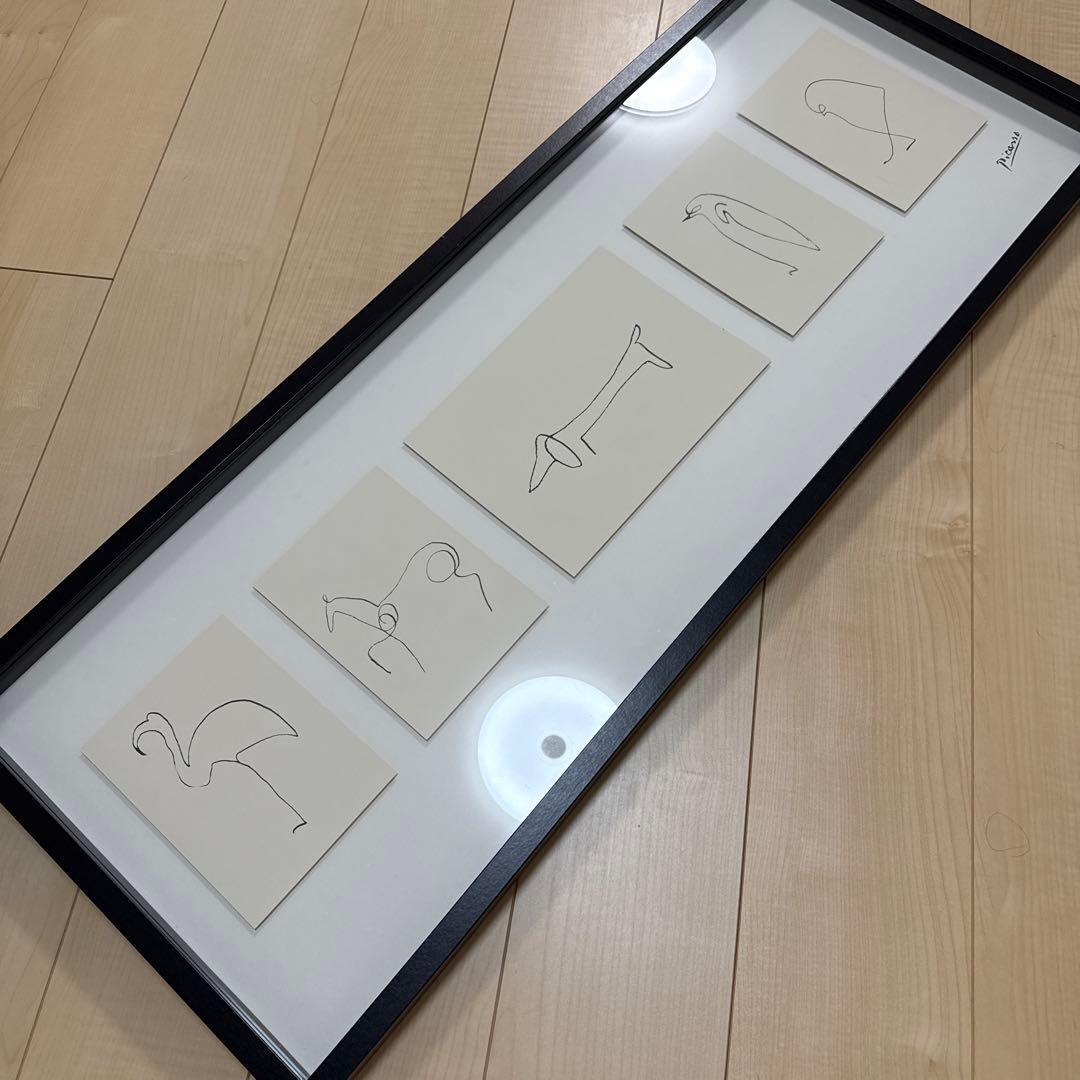 IKEA ピカソ レプリカ 装飾 画廊 壁 インテリア