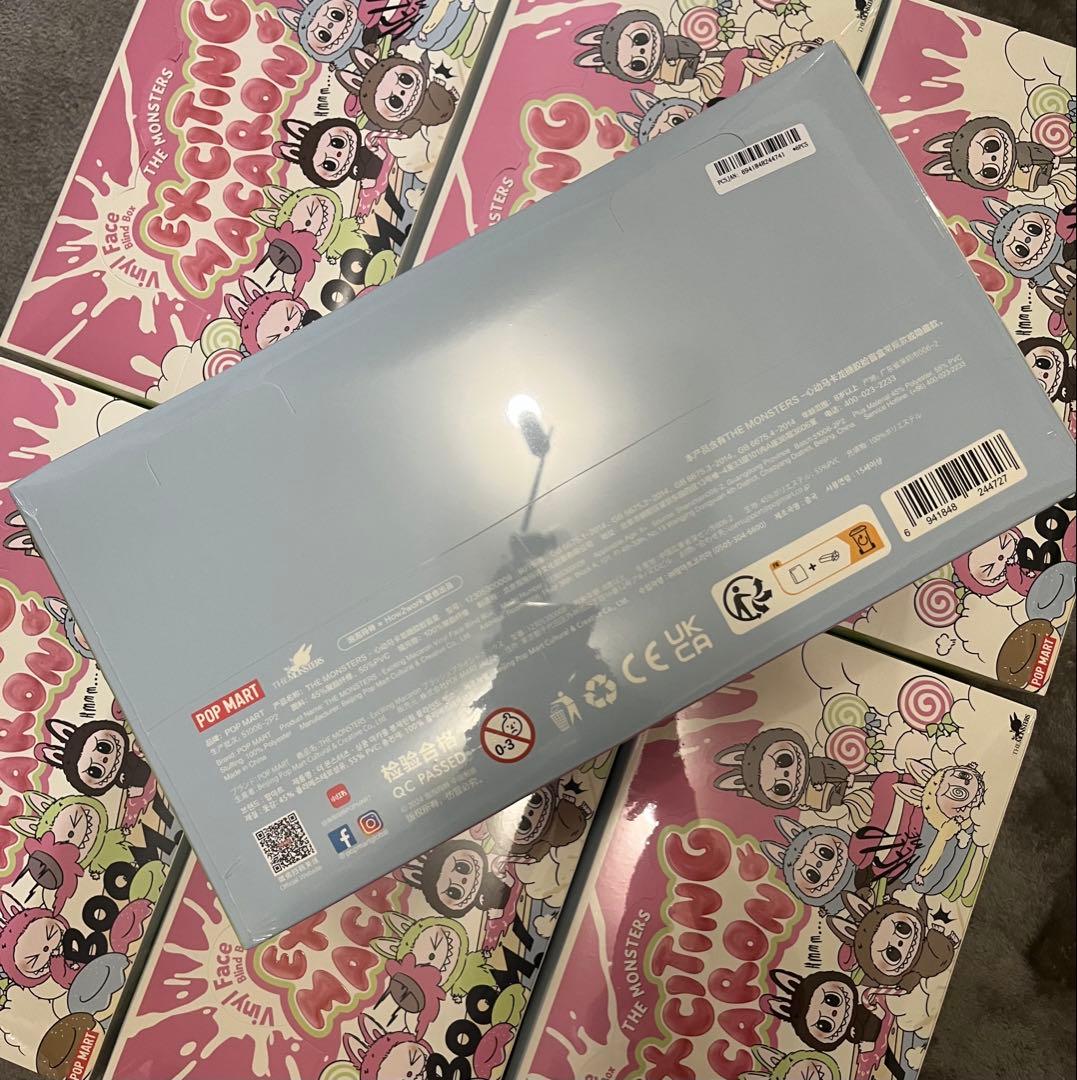 ポップマート ラブブ Exciting Macaron ぬいぐるみ 1アソート