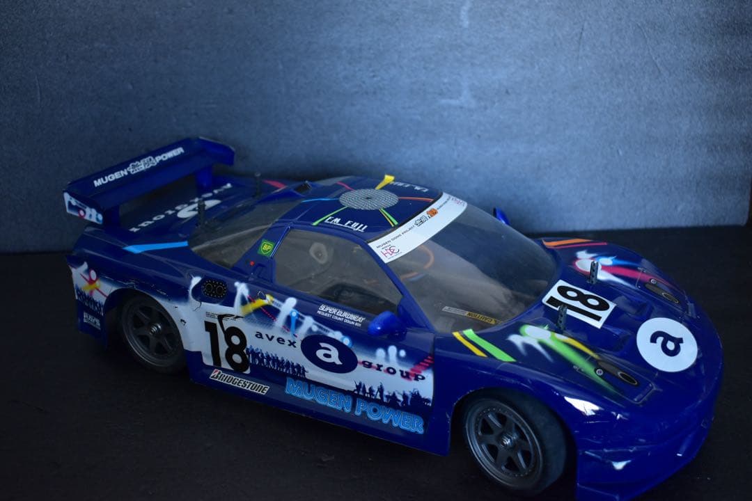 1/10 タミヤ TA03R avex童夢無限 NSX JTCC メカ付き