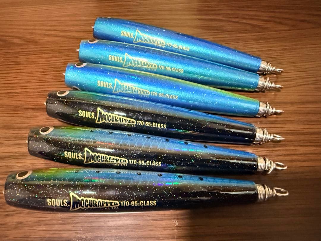 SOULS モグラッパースリム170 6本セット SOULS／ソウルズ】モグラッパースリム170－約65g