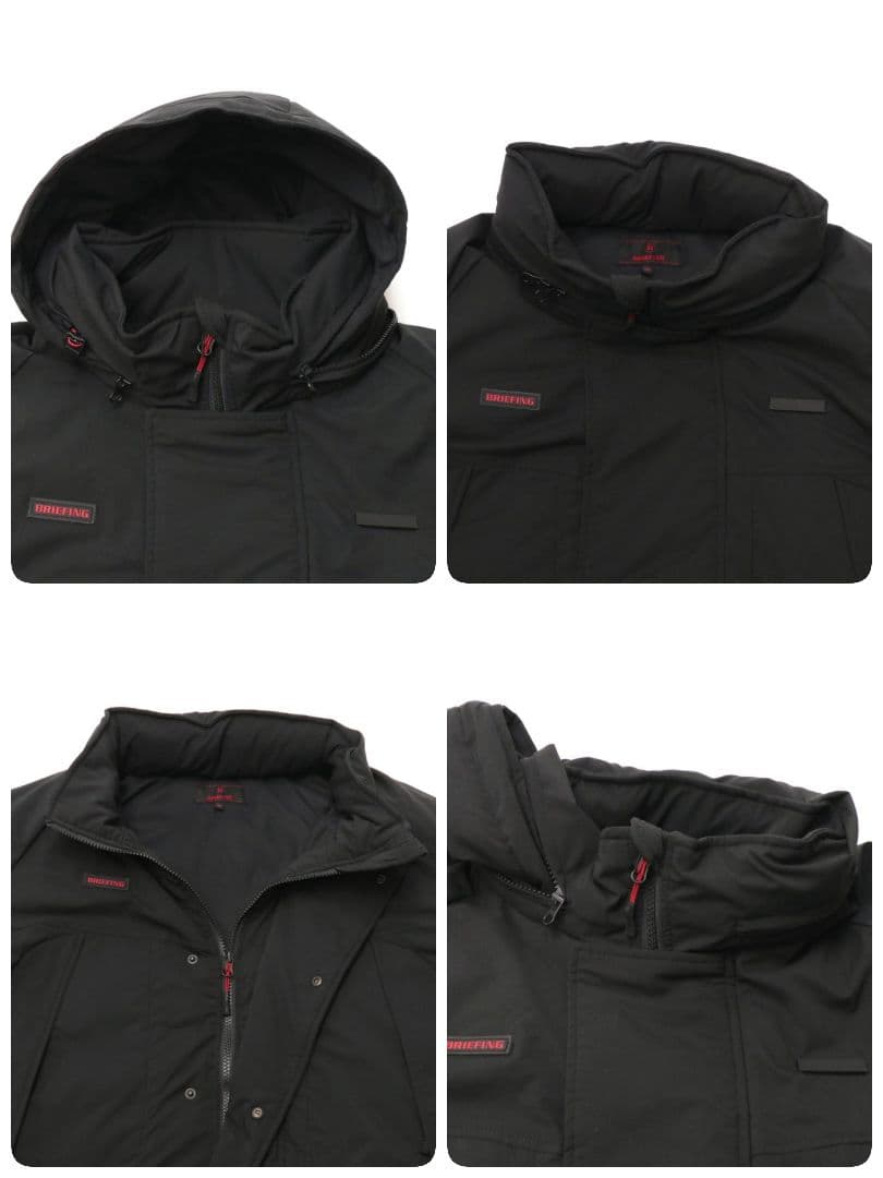 BRIEFING ブリーフィング ダウンベンチコート ヒート温度調節 ホワイト